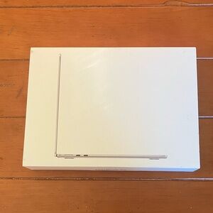 Empty Apple 2025 MacBook Air Box